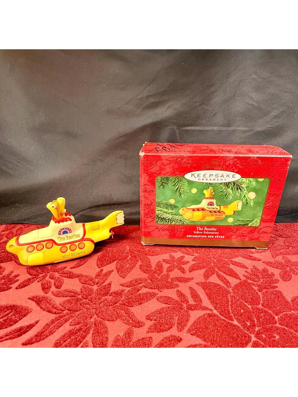 Yellow Submarine Hallmark Ornament - The Beatles - 2000